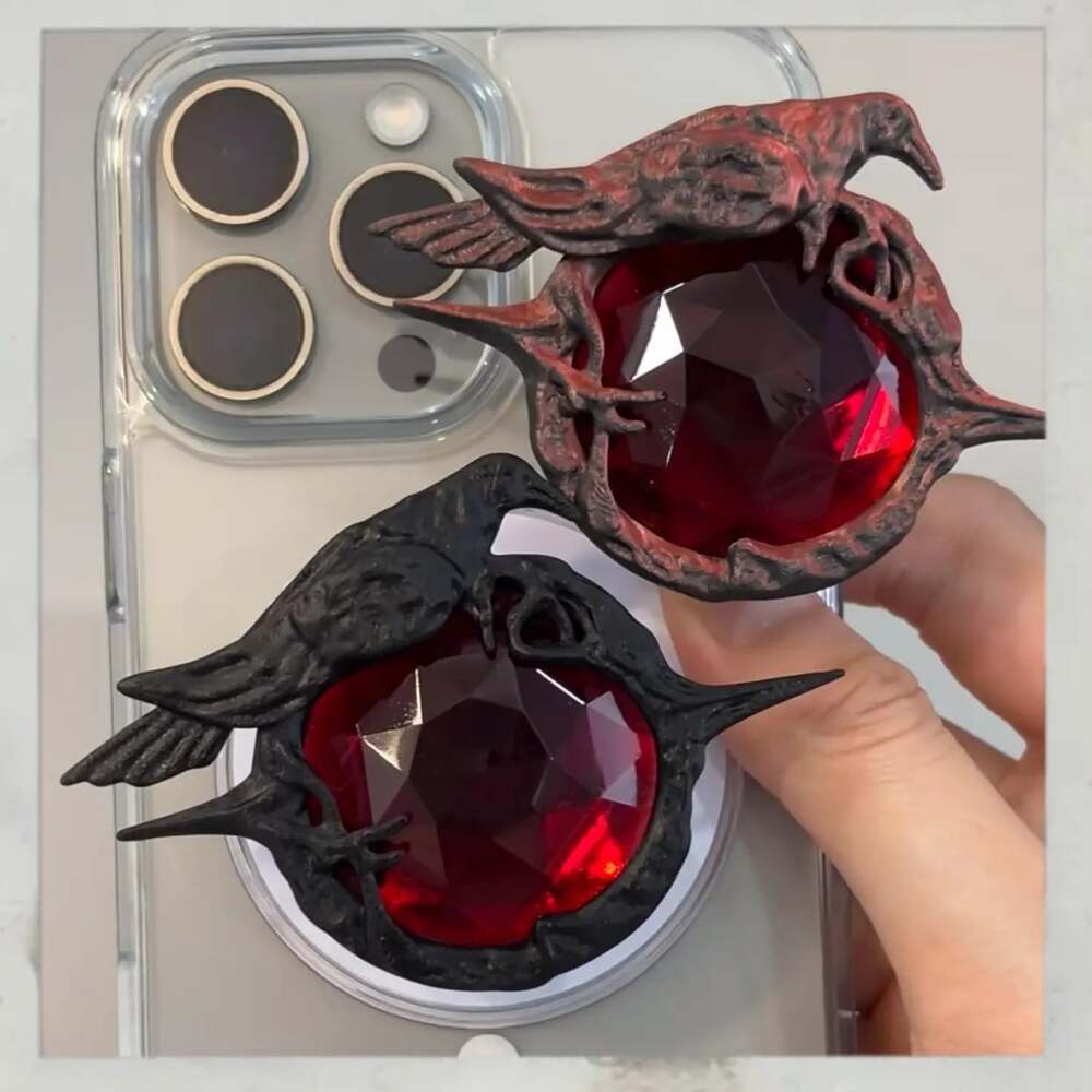 Sylus Mephisto Crow Stand, Magnetic Phone Holder, Love and Deepspace 3D Printed